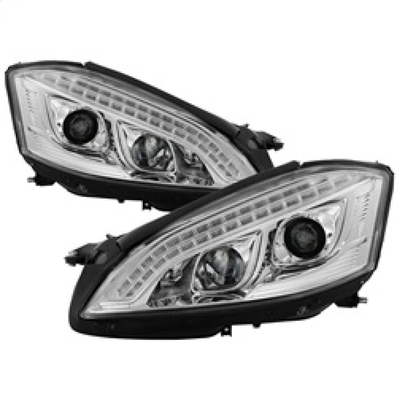 Spyder Mercedes W221 S Class 07-09 Headlights - HID Model Only - Chrome PRO-YD-MBW22107-HID-DRL-C 5083906 5083906 Photo - Primary