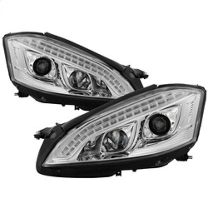 Spyder Mercedes W221 S Class 07-09 Headlights - HID Model Only - Chrome PRO-YD-MBW22107-HID-DRL-C 5083906 5083906 Photo - Primary