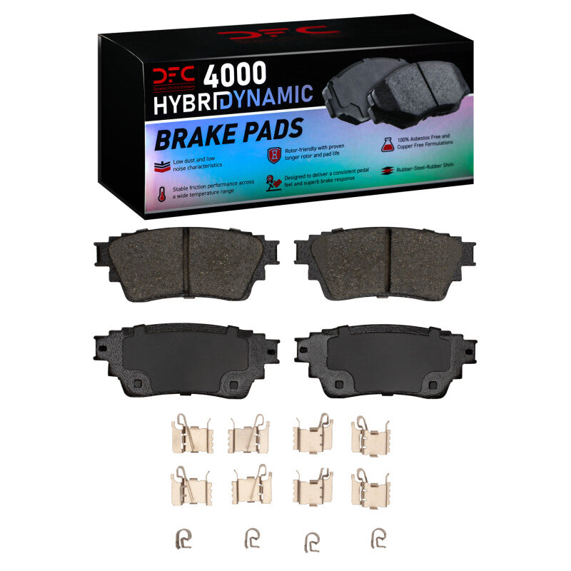 DFC DFC 4000 HybriDynamic Brake Pads Brakes, Rotors & Pads Brake Pads - OE main image