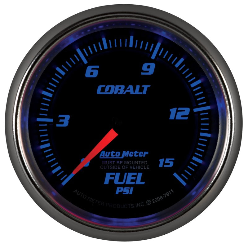 Autometer Gauge, Fuel Pressure, 2 5/8", 15psi, Mechanical, Cobalt 7911 User 4
