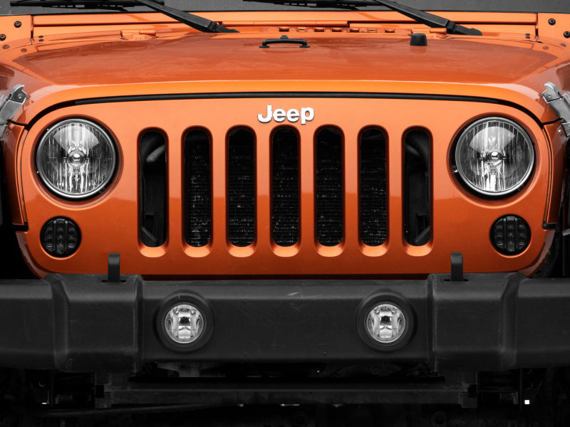 Raxiom 07-18 Jeep Wrangler JK Axial Series LED Front Turn Signals (Smoked) J119943 J119943 Photo - Close Up