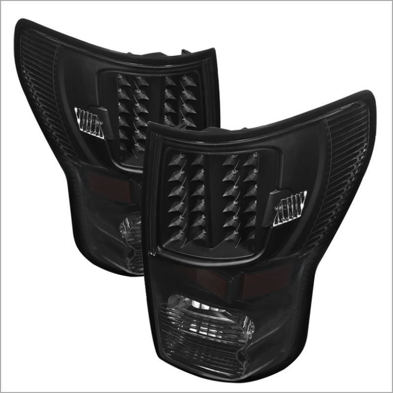 SPYDER Xtune Toyota Tundra 07-13 LED Tail Lights Black ALT-JH-TTU07-LED-BK 5070883 5070883 Photo - Primary