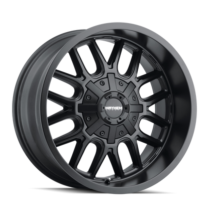 Mayhem 8107 Cogent 20x10 / 5x127 BP / -19mm Offset / 87.1mm Hub Matte Black Wheel 8107-2152MB 8107-2152MB Photo - Primary