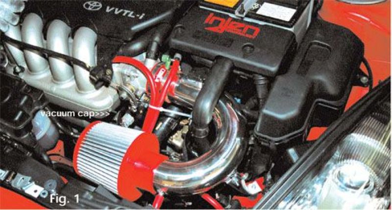 Injen Polished Short Ram Intake 00-03 Celica GTS IS2045P Photo - Mounted