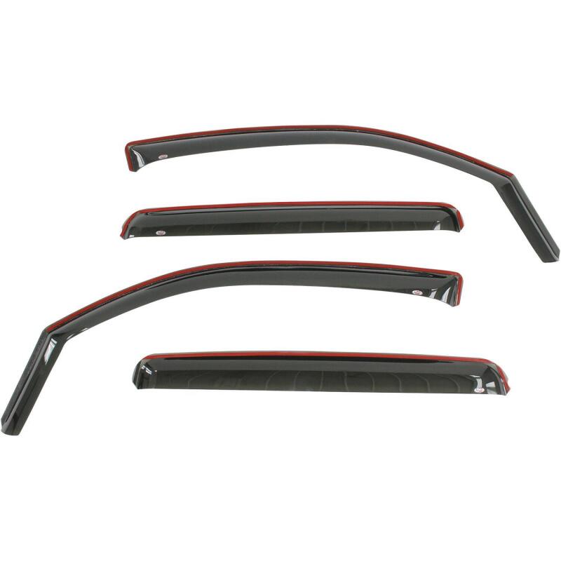 Westin 2016-2018 Toyota Tacoma Double Cab 4dr Wade In-Channel Wind Deflector 4pc - Smoke 72-88433 72-88433 Photo - Primary