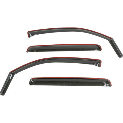 Westin 2016-2018 Toyota Tacoma Double Cab 4dr Wade In-Channel Wind Deflector 4pc - Smoke 72-88433 72-88433 Photo - Primary