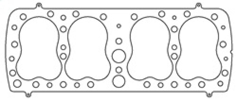 Cometic Head Gasket 5-Layer Bore: TBA MLS Thickness: .060in C5908-060 Photo - Unmounted