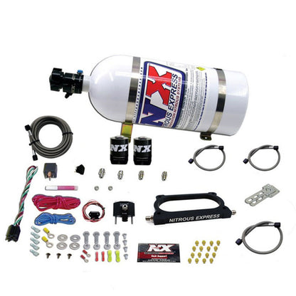 Nitrous Express 07-14 Ford Mustang GT500 Nitrous Plate Kit (50-250HP) w/10lb Bottle 20949-10 20949-10 Photo - Primary