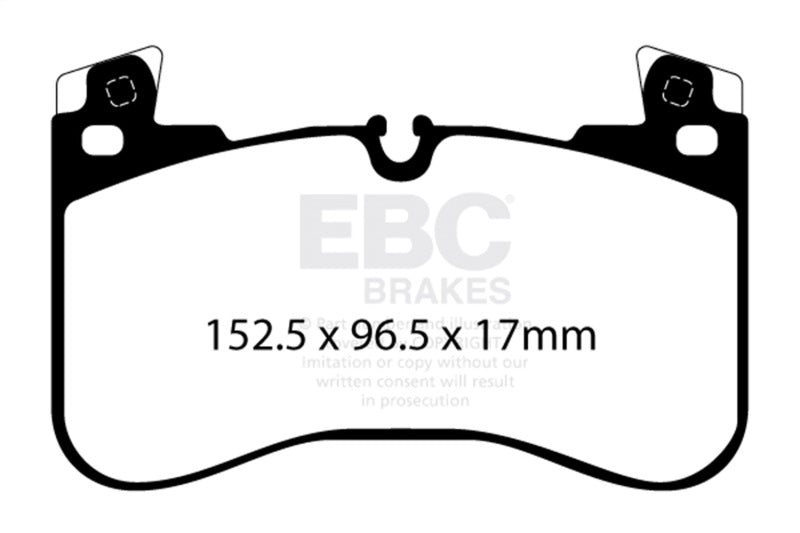 EBC 2020+ Land Rover Defender 90 Greenstuff Front Brake Pads DP62401 DP62401 Photo - Primary
