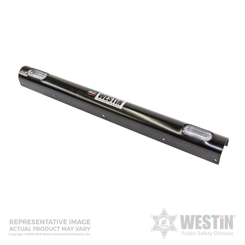Westin Push Bumper Elite Light Channel 33.1 inch Whelen 2 Hole - Black 36-6015W2 36-6015W2 Photo - Primary