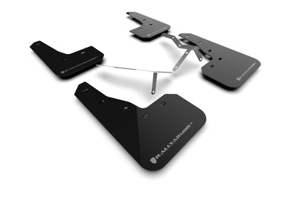 Rally Armor 2022 Honda Civic (Incl. Si/Sport/Touring) Black UR Mud Flap w/ Grey Logo MF90-UR-BLK/GRY MF90-UR-BLK/GRY Photo - Primary