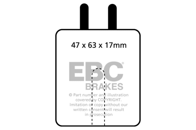 EBC Disc Brake Pad Set DP3120C Photo - Primary
