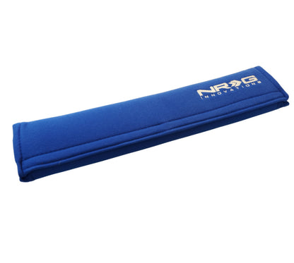 NRG Seat Belt Pads 3.5in. W x 17.3in. L (Blue) Long - 1pc SBP-35BL SBP-35BL Photo - Primary