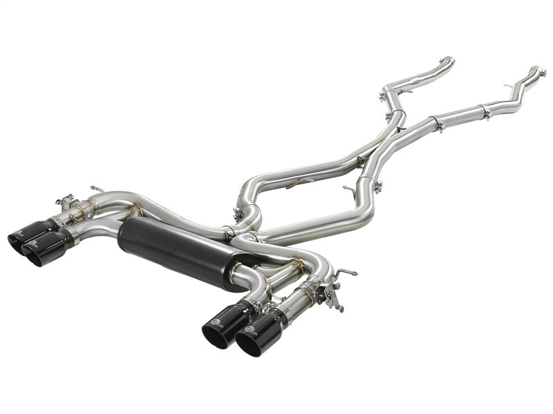 aFe Mach Force-Xp 3-1/2 In 304 Stainless Steel Cat-Back Exhaust System 49-36341-B Photo - Primary