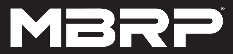 MBRP 97-06 Jeep Wrangler TJ Windshield Light Bracket 131043 Logo Image