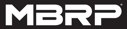 MBRP 97-06 Jeep Wrangler TJ Windshield Light Bracket 131043 Logo Image