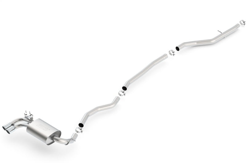 Borla 12-15 BMW 328i Sedan 2.0L AT/MT RWD Dual Left Rear Exit Catback Exhaust 140509 140509 Photo - Primary