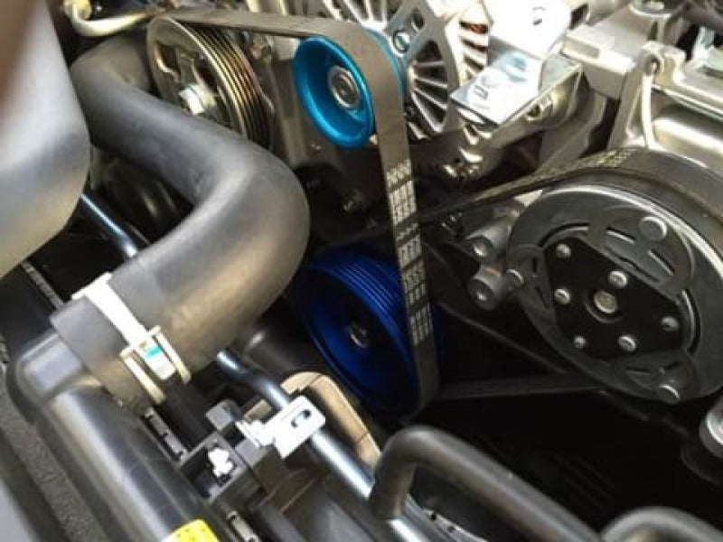 Cusco Subaru STI EJ20 / EJ25 Light Weight Aluminum Pulley Set - Blue 6A1 733 A 6A1 733 A User 1