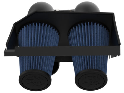 aFe Magnum Force Dual 3-1/2" Stage-2 XP Pro 5R Cold Air Intake System 54-12972-B Photo - Unmounted