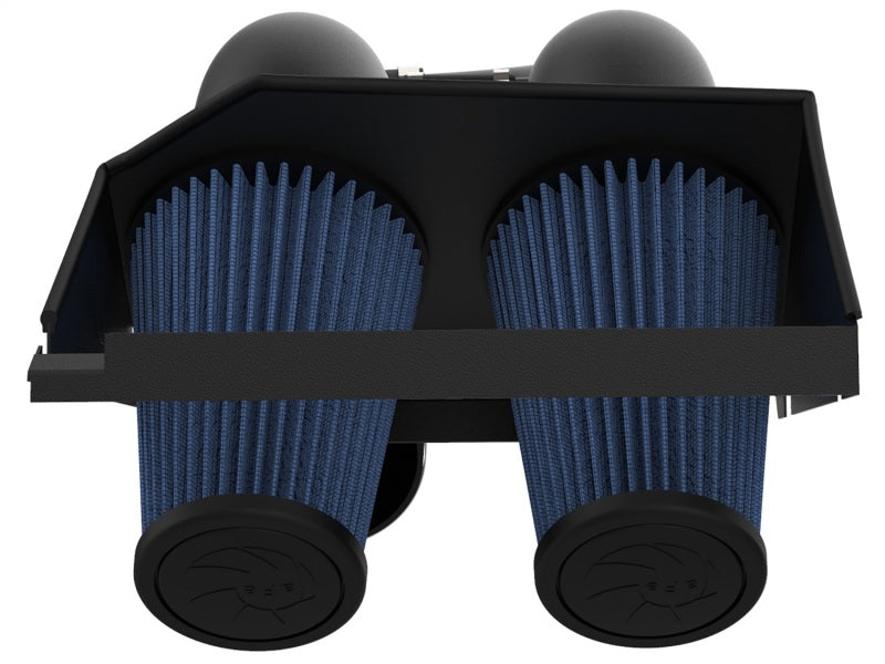 aFe Magnum Force Dual 3-1/2" Stage-2 XP Pro 5R Cold Air Intake System 54-12972-B Photo - Unmounted