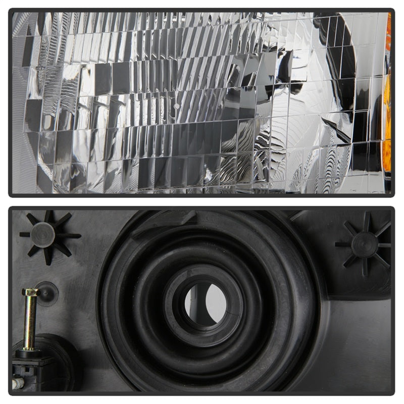 SPYDER xTune 01-04 Ford Escape OEM Style Headlights - Chrome (HD-JH-FESCA01-AM-C) 9042607 9042607 Photo - Unmounted