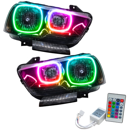 ORACLE Lighting Oracle 11-14 Dodge Charger SMD HL (Non-HID) - ColorSHIFT w/ Simple Controller 7123-504 7123-504 Photo - Primary