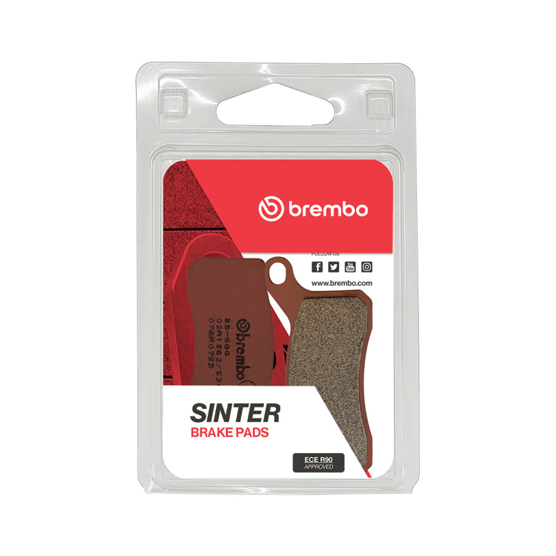 Brembo OE 08-10 KTM XC ATV 450cc Sinter Brake Pad - Front 07GR07SD 07GR07SD User 1