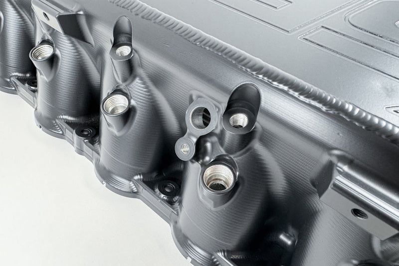 CSF Gen 2 B58 Race X Charge-Air-Cooler Manifold - Thermal Black Finish 8400B 8400B Photo - Close Up