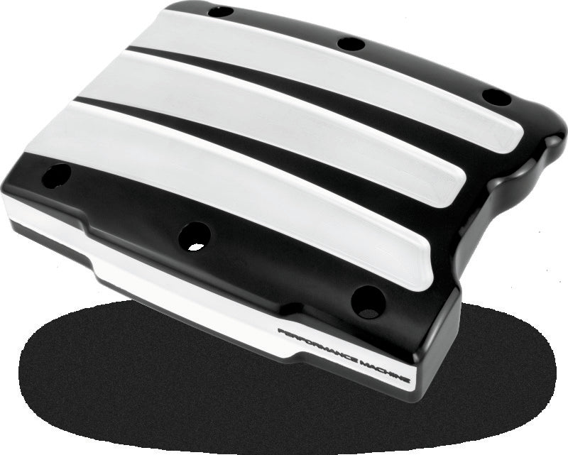 Performance Machine Twin Cam Scallop Rocker Cover - Contrast Cut 0177-2021-BM 0177-2021-BM Photo - Primary