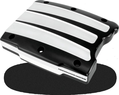 Performance Machine Twin Cam Scallop Rocker Cover - Contrast Cut 0177-2021-BM 0177-2021-BM Photo - Primary