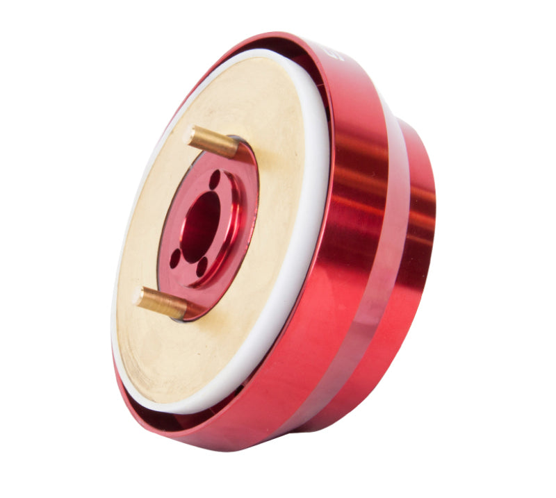 NRG Red - Steering Wheel Short Hub Nissan S13 S14 240SX NON HICAS SRK-140H - RD Photo - Primary