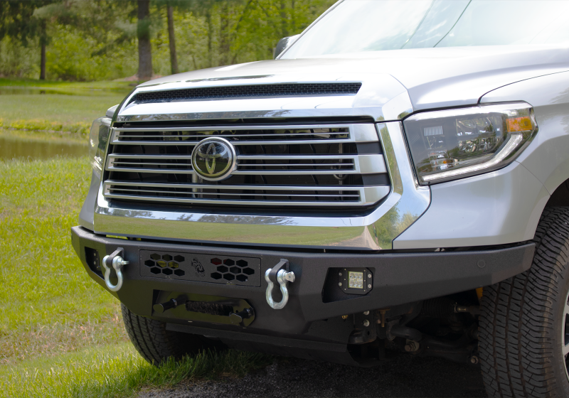 Fishbone Offroad 14-21 Toyota Tundra Front Bumper - Black Texture FB22392 FB22392 Photo - lifestyle view