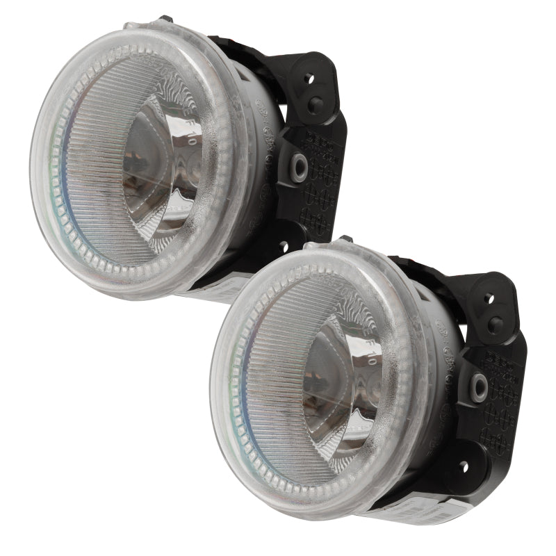 ORACLE Lighting 10-15 Jeep Wrangler JK Pre-Assembled LED Halo Fog Lights -Amber 7159-005 7159-005 Photo - in package