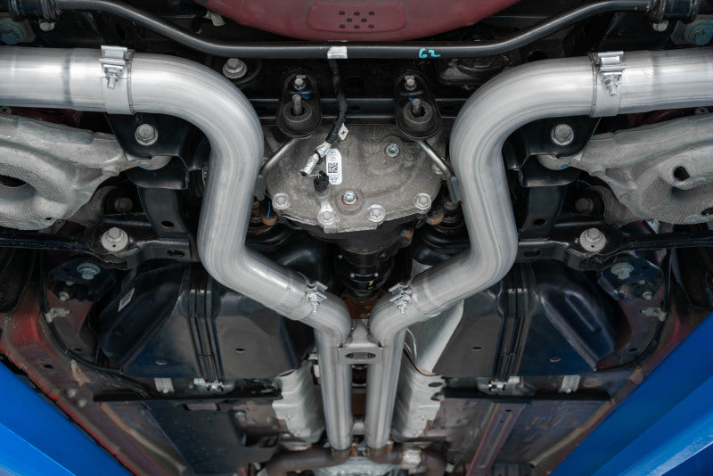 MBRP 18-   Ford Mustang 5.0L 3in Cat Back Exhaust MBRS7205304 S7205304 Photo - Close Up