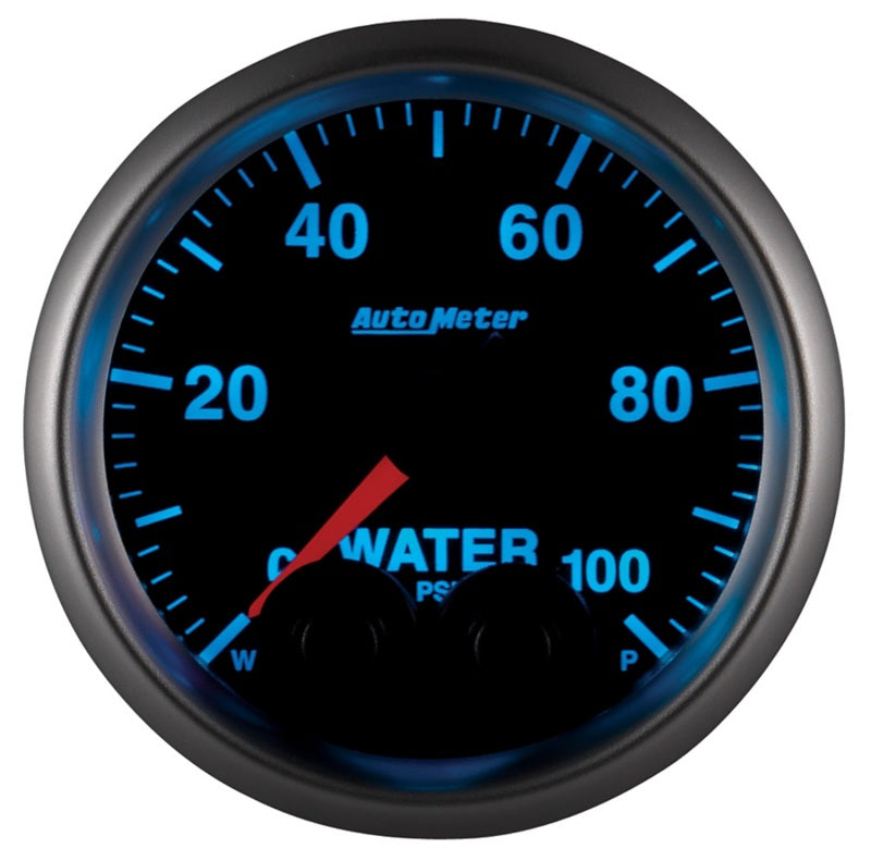 Autometer 2-1/16 E/S Water Press. Gauge - 0-100psi ATM5668 5668 User 2