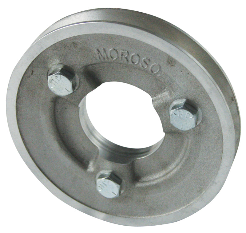 Moroso Crankshaft Pulley, Cast, Single Groove 30% Reduction, BBC 64200 Photo - Primary