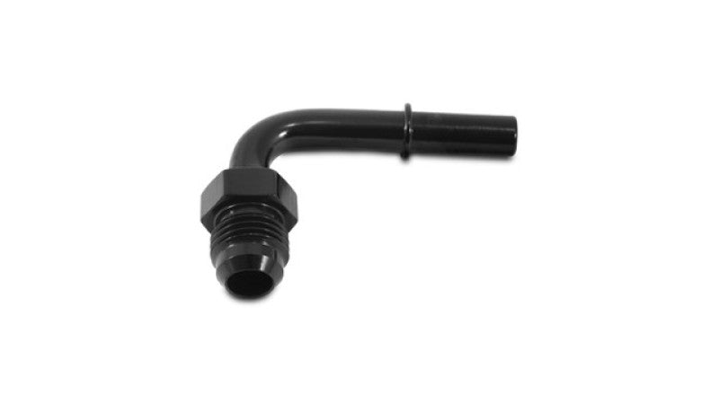 Vibrant 90 Degree Male AN Push-On EFI Adapter AN -6 Barb 0.375in 16876 16876 User 1