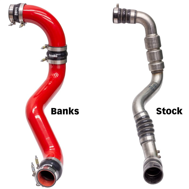 Banks Power 17-19 Chevy/GMC 2500HD/3500HD Diesel 6.6L Boost Tube Upgrade Kit - Red 25999 25999 Photo - Unmounted