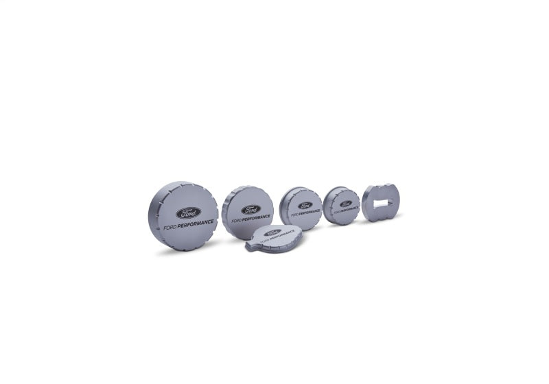 Ford Racing 15-19 Mustang 2.3L/5.0L/5.2L Aluminum Machined Engine Cap Covers M-6766-M50A M-6766-M50A Photo - Unmounted