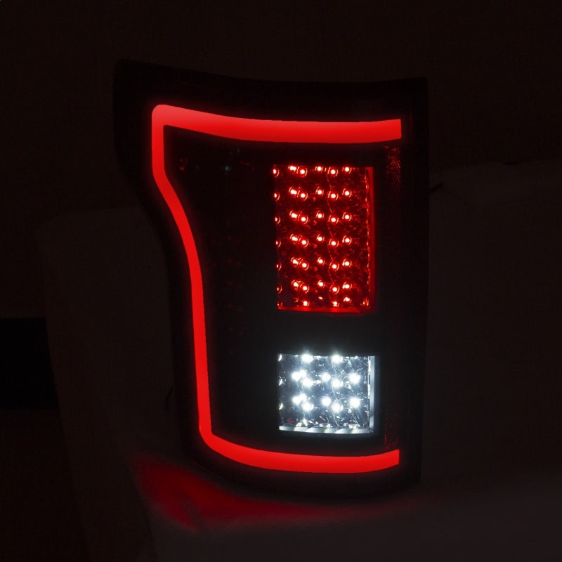 Anzo Ford F-150 15-17 L.E.D Tail Lights G2 Smoke 311286 Photo - Mounted