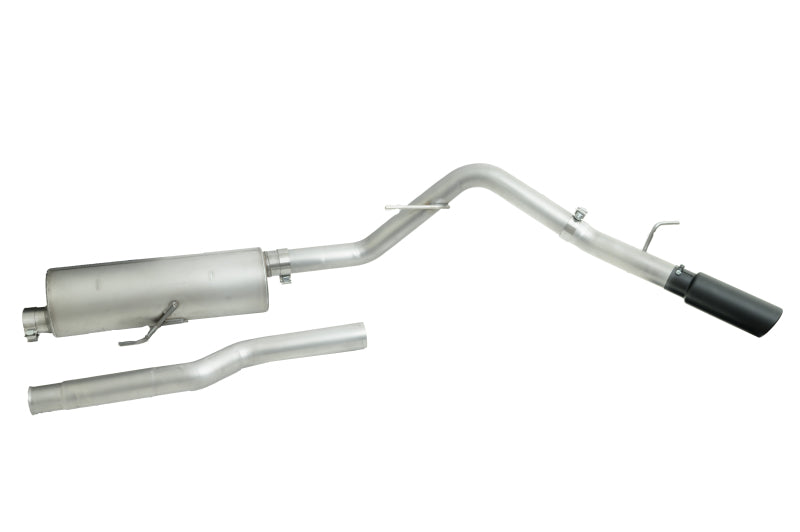 Gibson 2020 Jeep Gladiator JT Rubicon 3.6L 3in Cat-Back Single Exhaust - Black Elite 617409B 617409B Photo - Primary