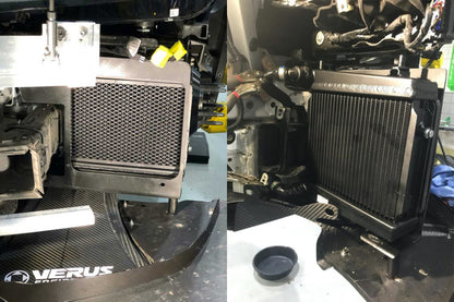 CSF 20+ Toyota GR Supra High-Performance Auxiliary Radiator , Fits Both L&amp;R Two Required 8179 8179 Photo - Mounted