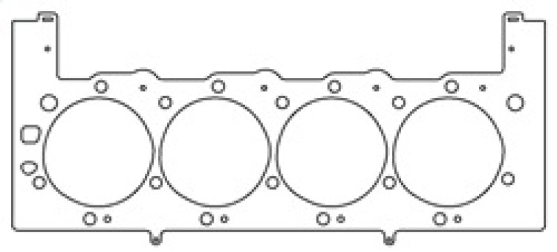 Cometic Head Gasket Right-Side Gasket Bore: 4.280" Thickness: .060" C5761-060 Photo - Unmounted