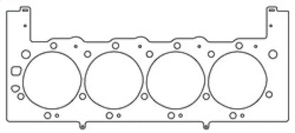 Cometic Head Gasket Right-Side Gasket Bore: 4.350in x .040in C5762-040 Photo - Unmounted