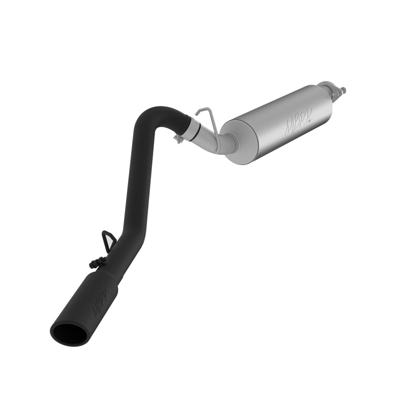 MBRP 00-06 Jeep Wrangler (TJ) Inline-4 2.5L Inline-6 MBRS5500BLK S5500BLK Photo - Primary