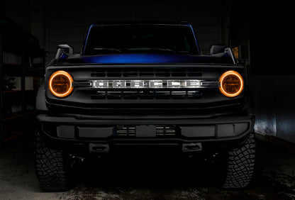 ORACLE Lighting Oracle 2021 Ford Bronco Base Headlight LED Halo Kit - ColorSHIFT - w/ RF Controller 1470-330 1470-330 User 1