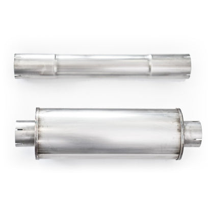Stainless Works 2012-17 Jeep Wrangler Catback Dump Exhaust JPJKUCBD JPJKUCBD Photo - Close Up