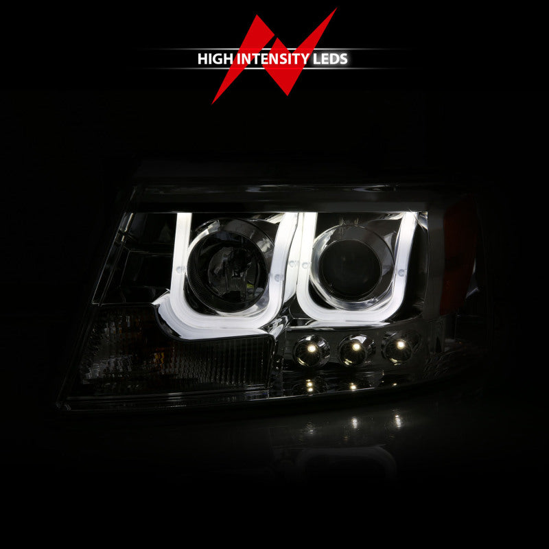 Anzo 2004-2008 Ford F-150 Projector Headlights w/ U-Bar Chrome 111287 User 6