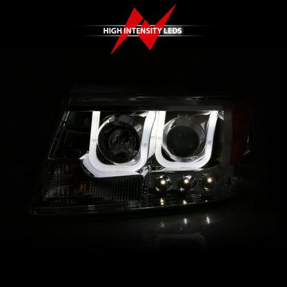 Anzo 2004-2008 Ford F-150 Projector Headlights w/ U-Bar Chrome 111287 User 6