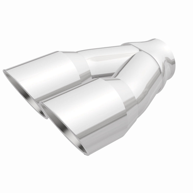 Magnaflow Double Wall 3in Dual Round Polished Tip 2.25in Inlet 35226 35226 360 Degree Image Set